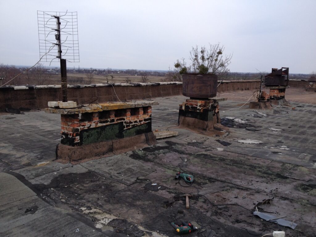 Капітальний ремонт бітумної покрівлі